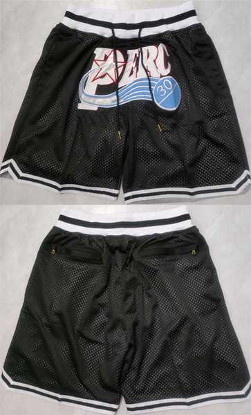 Mens Movie Perc Black Stitched Ocet Hip Hop Party Workout Streetball Shorts (Run Small)